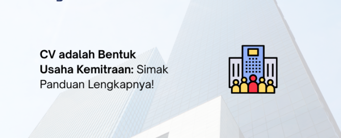 CV adalah - Legalist Batam
