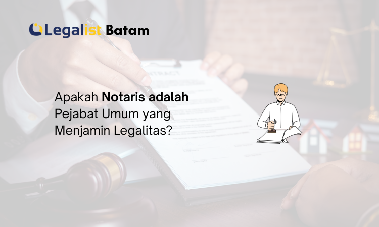 Notaris Adalah - Legalist Batam