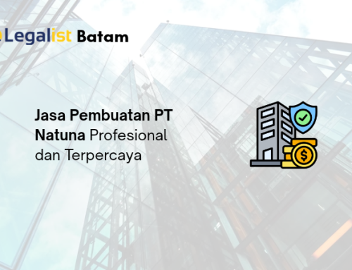 Jasa Pembuatan PT Natuna Profesional dan Terpercaya