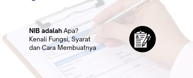 NIB adalah - Legalist Batam